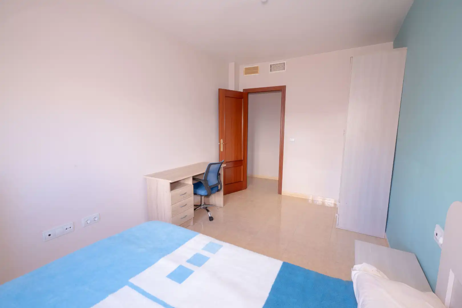 Bedroom of Flat for sale in El Ejido  with Furnished