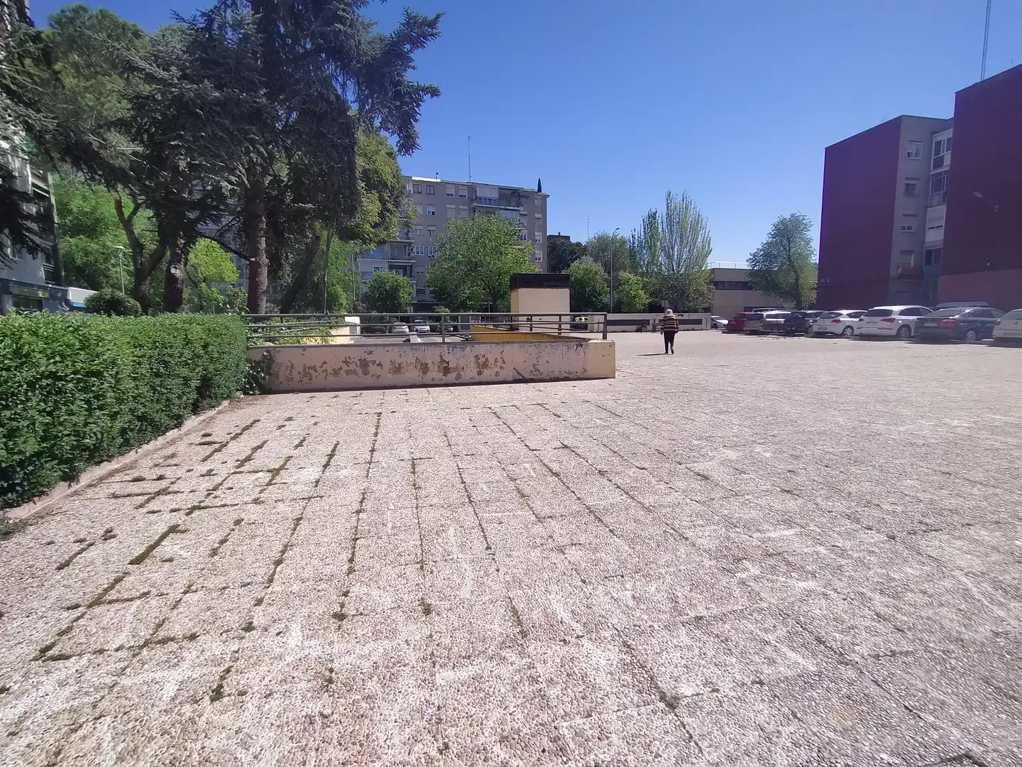 Vista exterior de Garaje en venta en Móstoles