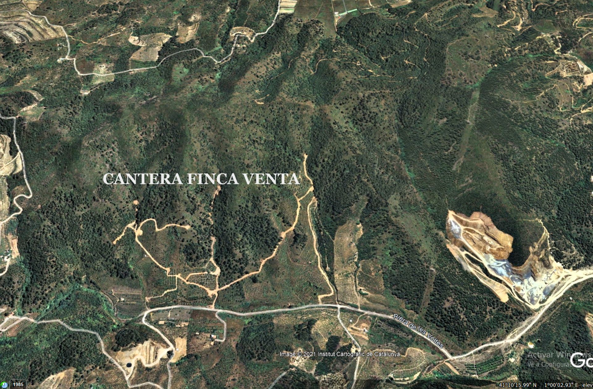 Terreny industrial en venda en Riudecols