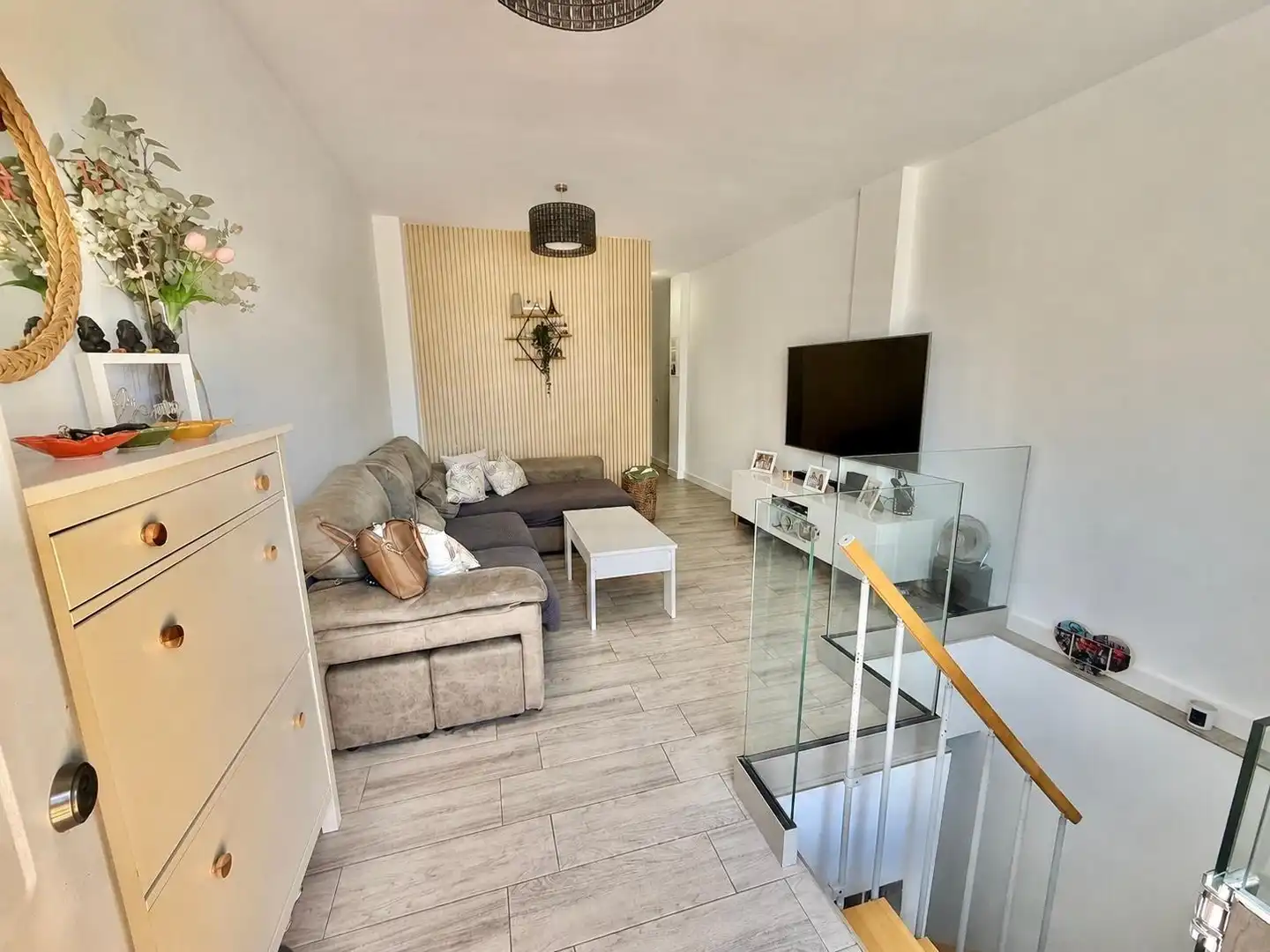 Sala de estar de Piso en venta en Málaga