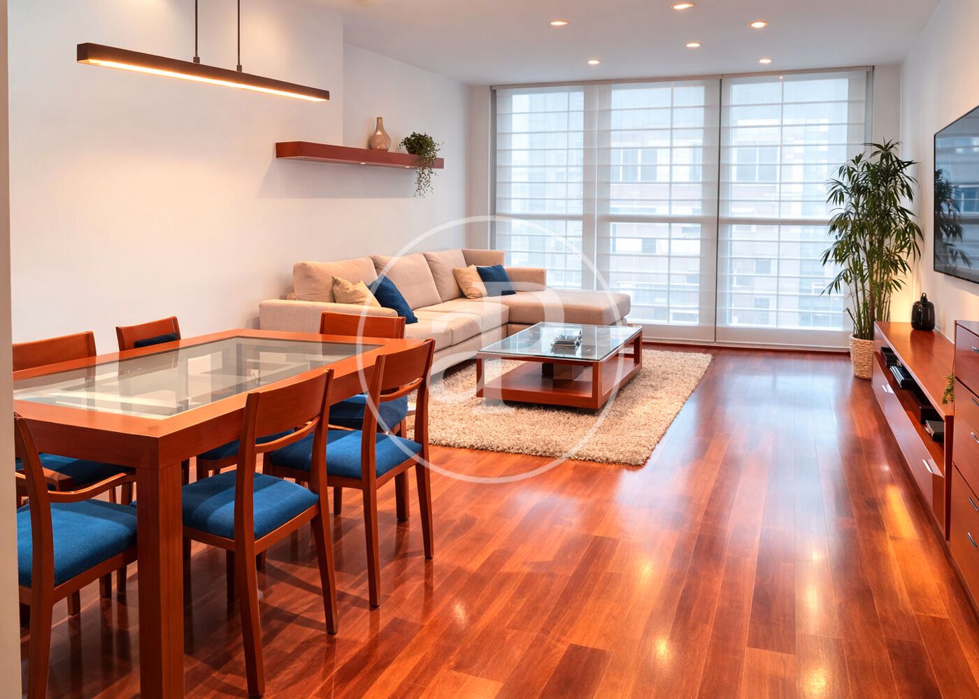 Sala de estar de Piso en venta en Terrassa con Calefacción y Trastero