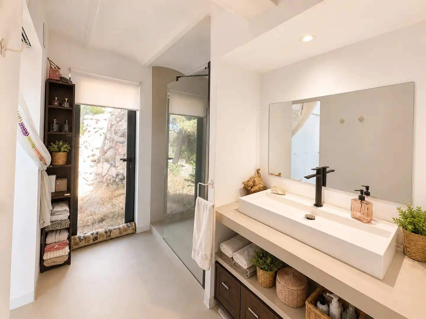Bathroom of Houses for sale in Hoyo de Manzanares  with Air Conditioner, Private garden and Swimming Pool