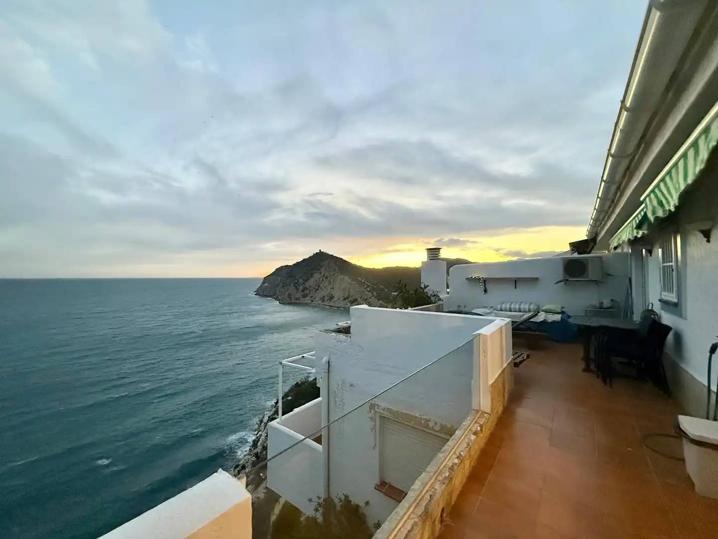 Terraza de Piso de alquiler en Benidorm con Aire acondicionado, Calefacción y Terraza