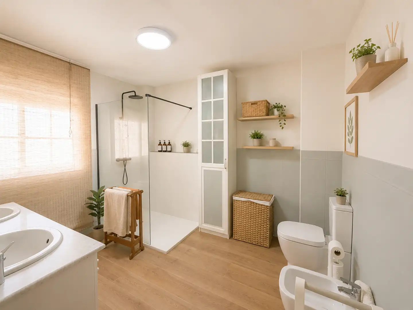 Baño de Casa adosada en venta en Arganda del Rey con Aire acondicionado, Calefacción y Horno