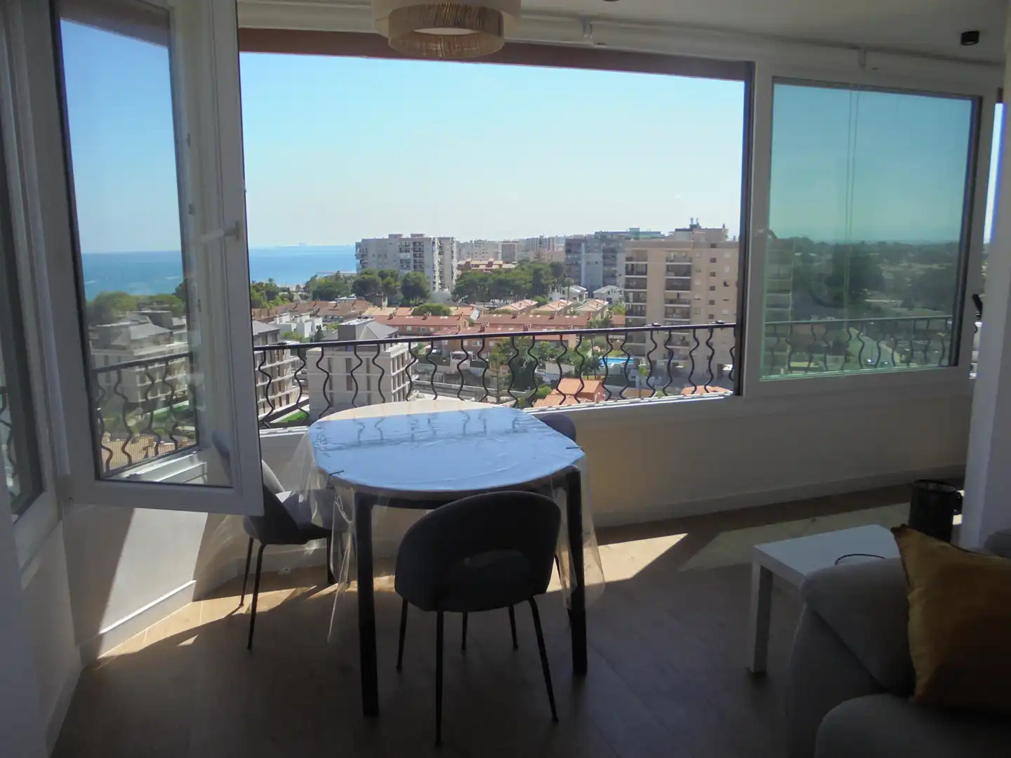 Terraza de Apartamento en venta en Benicasim / Benicàssim con Aire acondicionado, Terraza y Amueblado