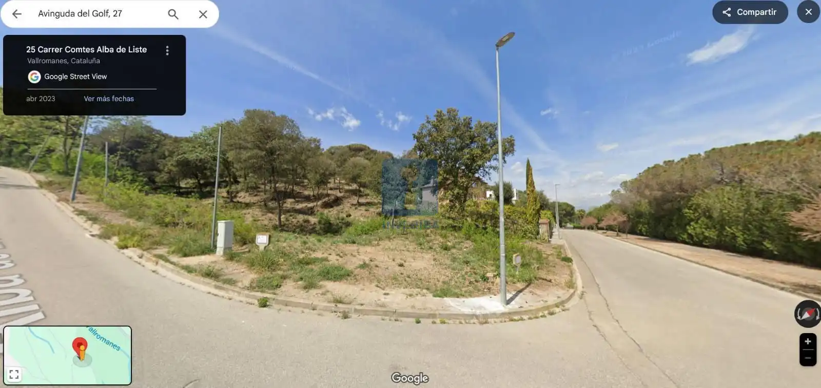 Terreno rústico en venta en del golf