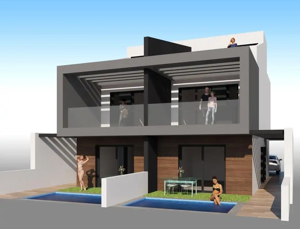 Villa avec piscine à vendre à Santiago de la Ribera
