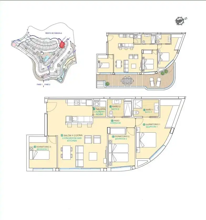 Mini appartamento con terrazza in vendita a Isla del Fraile, imagen 42