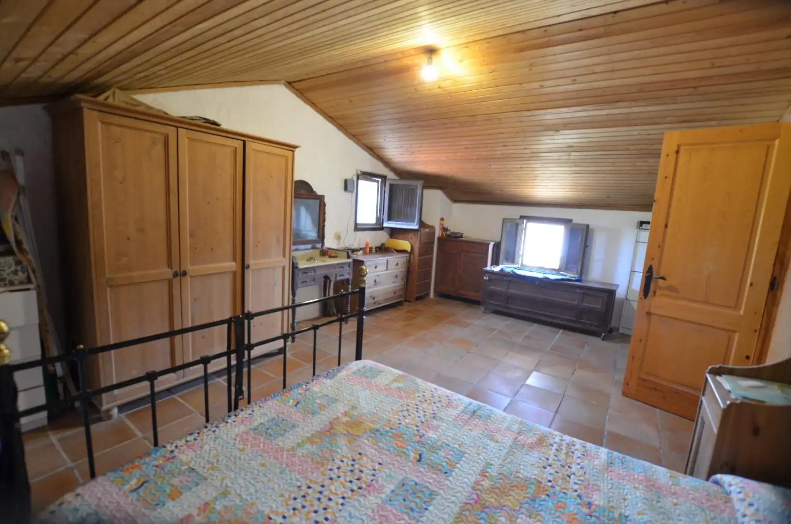 Habitación de Finca rústica en venta en Tivissa con Jardín privado, Terraza y Trastero