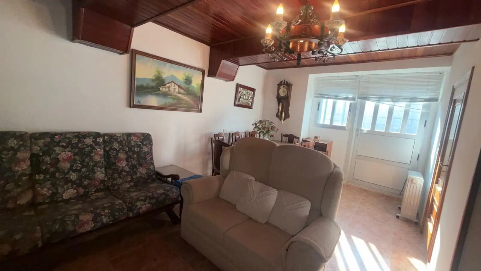 Sala d'estar de Casa o xalet de lloguer en Trasmiras amb Calefacció, Moblat i Balcó