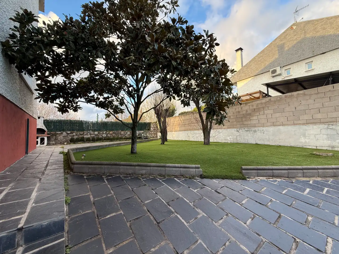 Jardín de Casa o chalet en venta en Galapagar con Calefacción, Jardín privado y Terraza