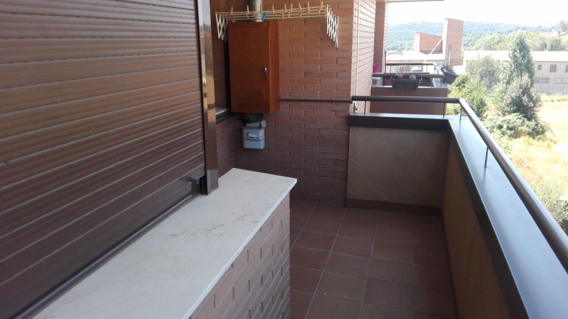 Kitchen of Apartment for sale in Moià  with Heating, Terrace and Storage room