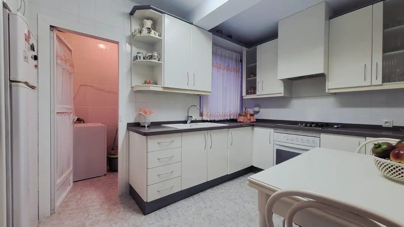 Kitchen of Flat for sale in Almería  with Terrace and Furnished