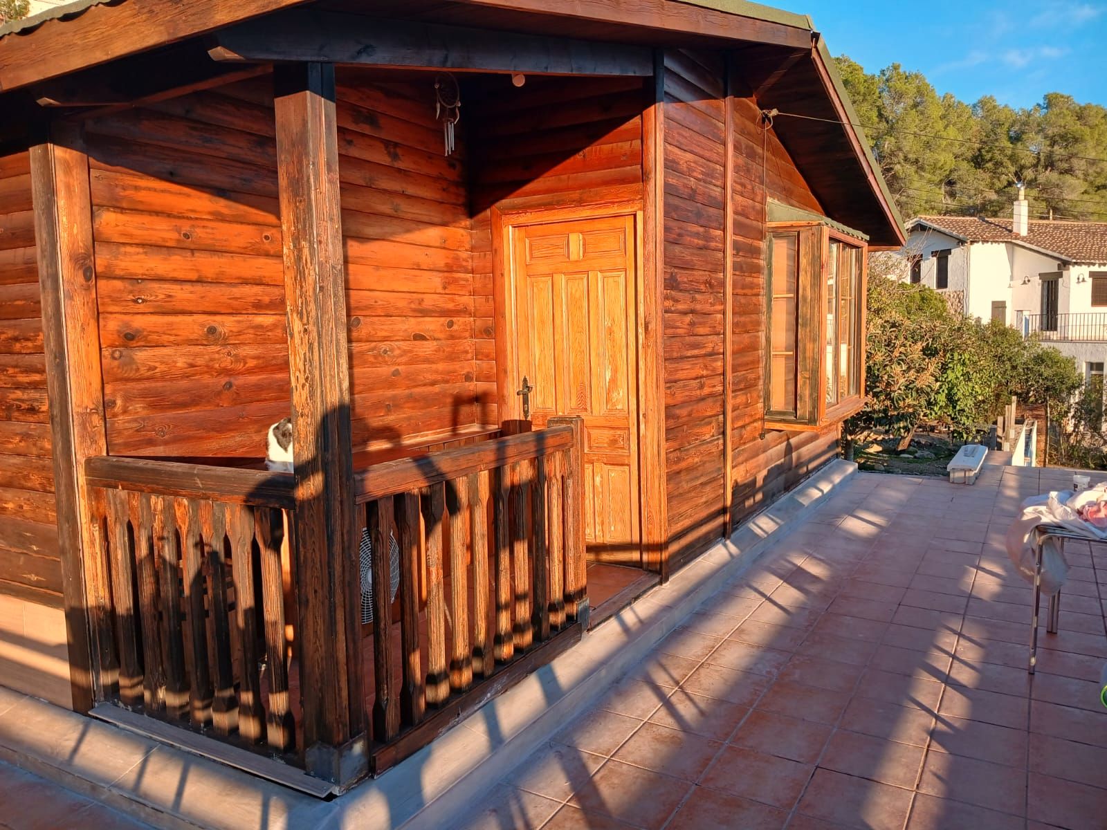 Vista exterior de Casa o xalet en venda en Vespella de Gaià amb Aire condicionat, Parquet i Terrassa