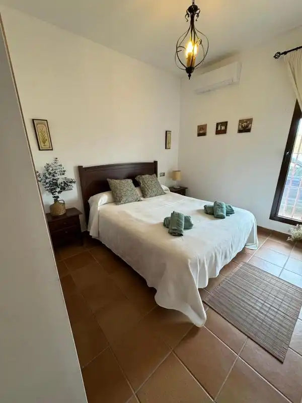 Bedroom of Houses for sale in Torre de Juan Abad  with Air Conditioner, Heating and Private garden