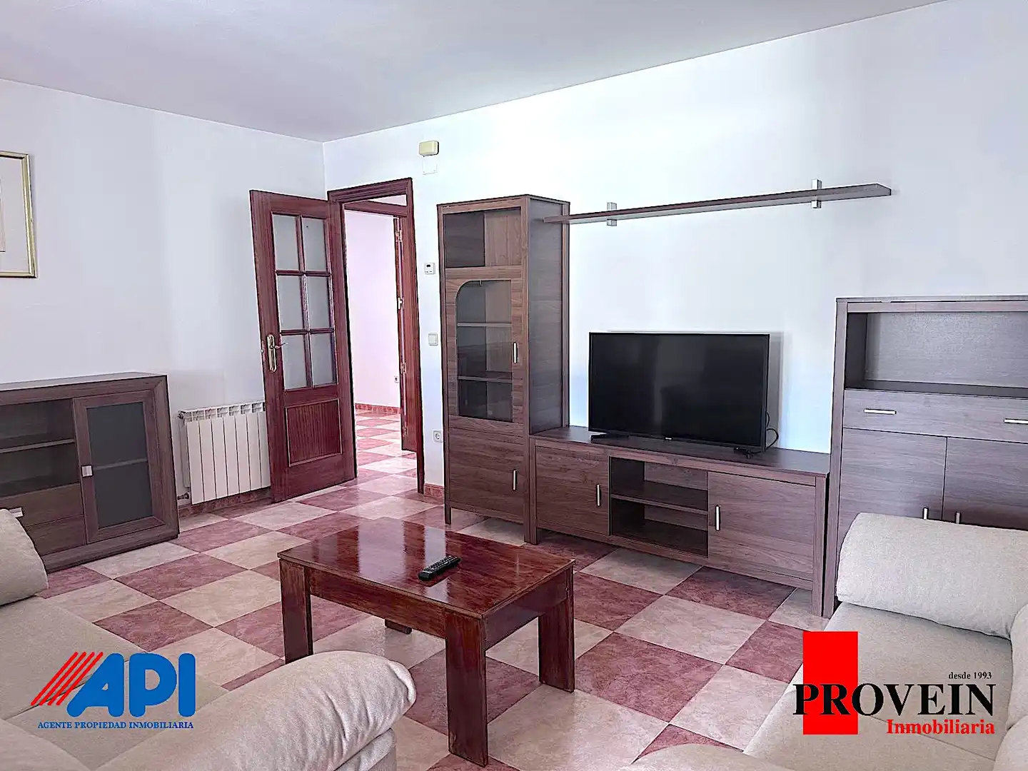 Living room of Flat for rent in Santa Cruz del Retamar  with Heating, Terrace and Furnished