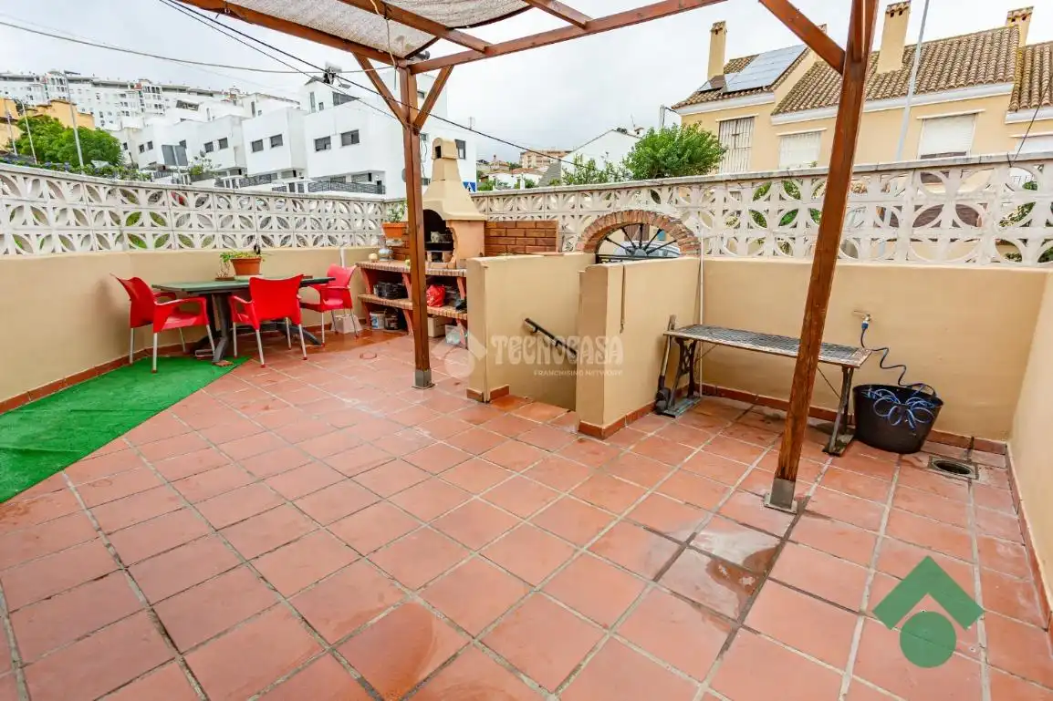 Terraza de Casa adosada en venta en Algeciras con Calefacción y Amueblado