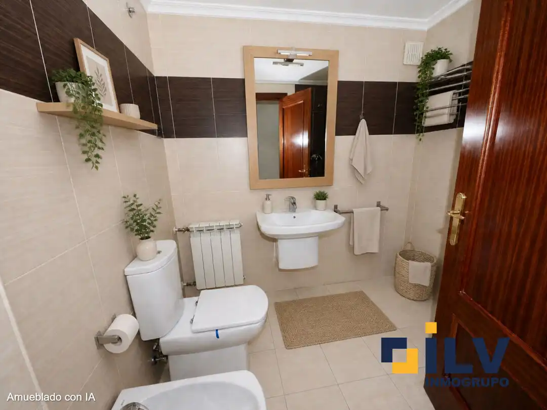 Baño de Piso en venta en Santurtzi  con Calefacción y Terraza