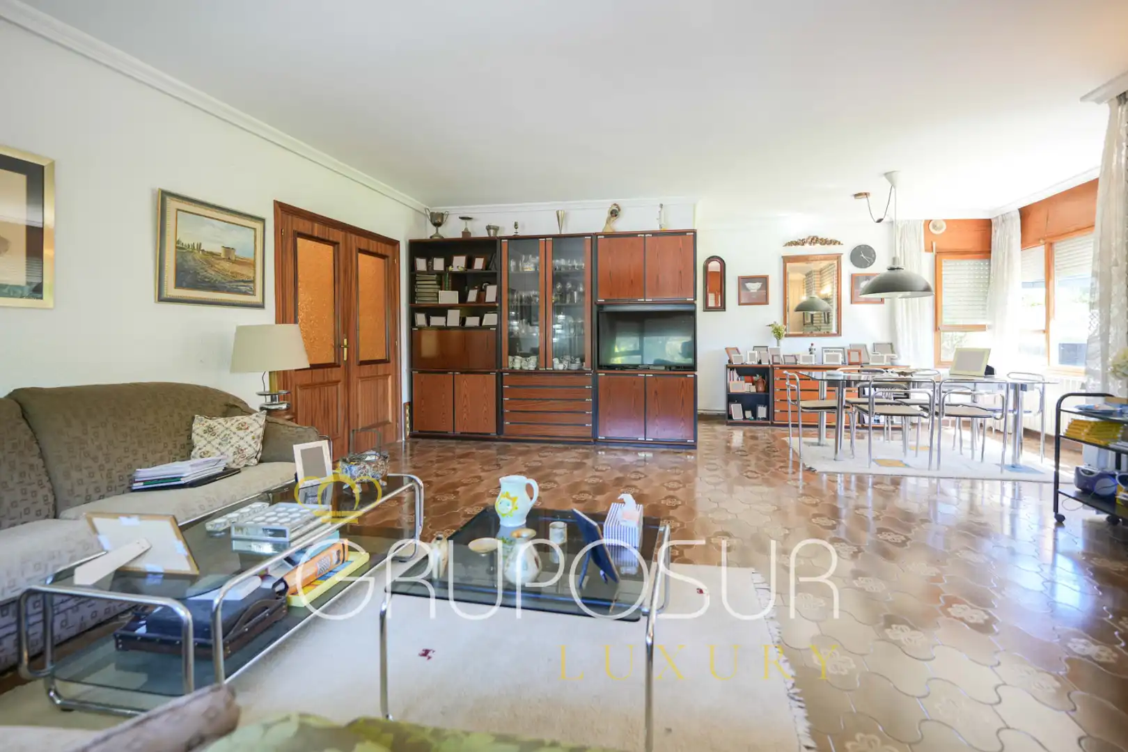 Sala de estar de Casa o chalet en venta en Villanubla con Aire acondicionado, Calefacción y Jardín privado