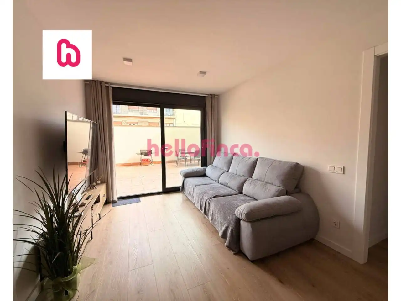 Living room of Flat for sale in Prats de Lluçanès  with Air Conditioner, Heating and Parquet flooring
