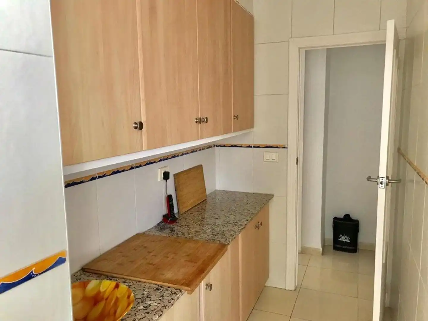 Kitchen of Flat for rent in Castellón de la Plana / Castelló de la Plana  with Private garden, Terrace and Furnished