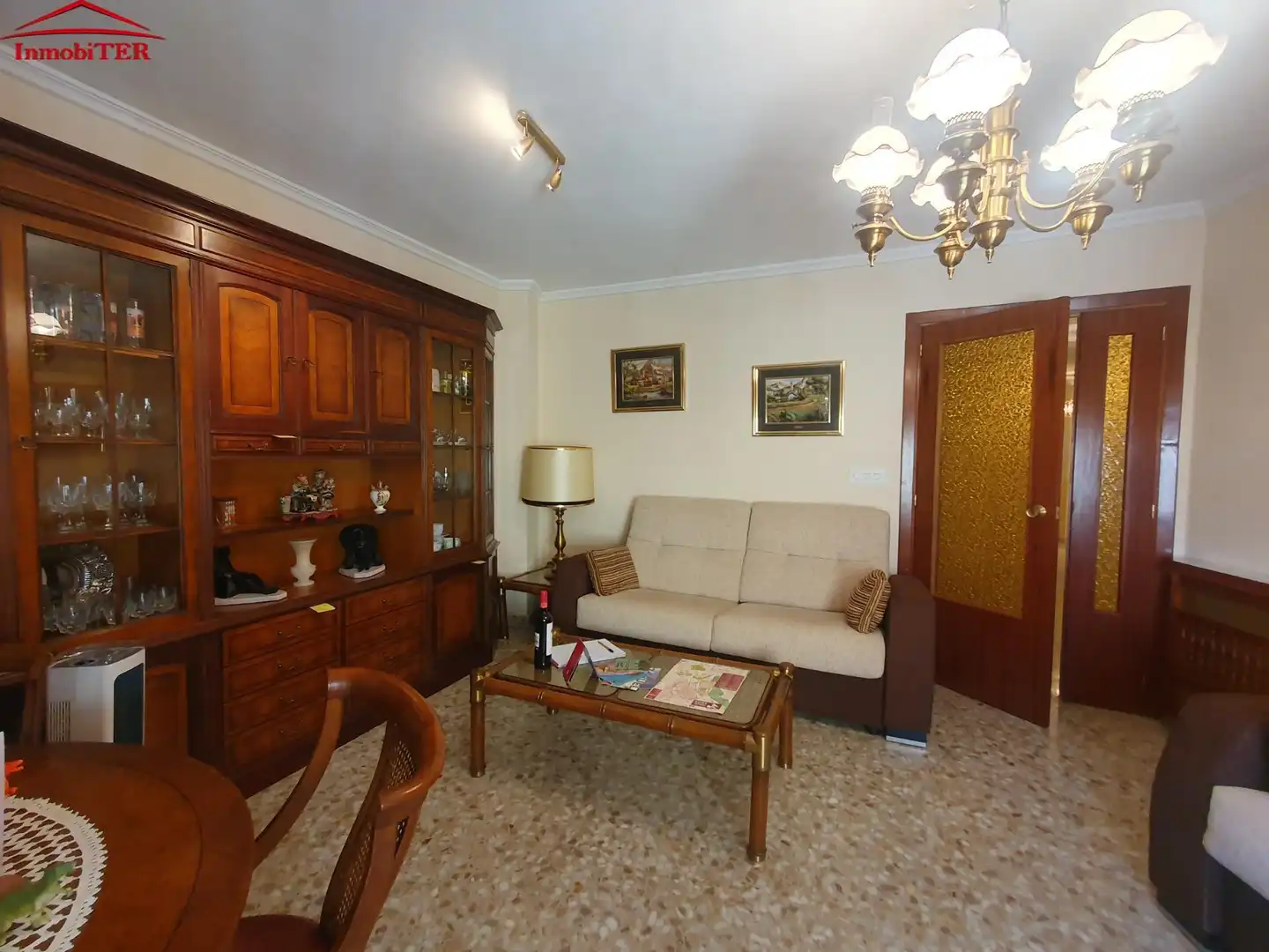 Living room of Flat for rent in Teruel  with Heating and Balcony