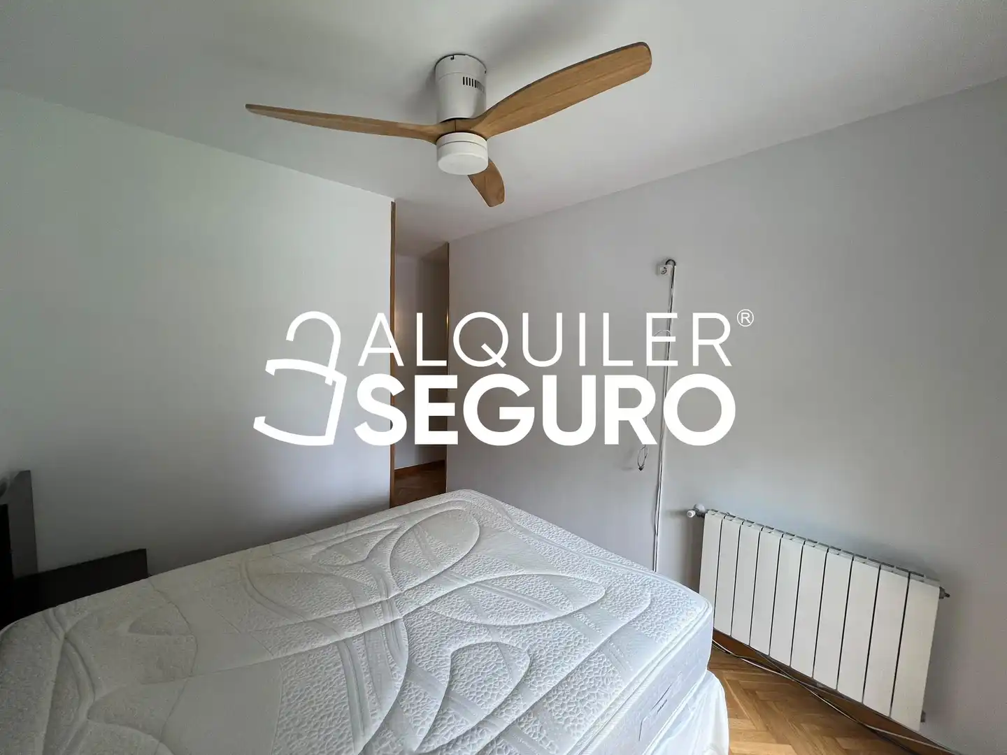 Bedroom of Flat for rent in Tres Cantos  with Air Conditioner, Heating and Swimming Pool
