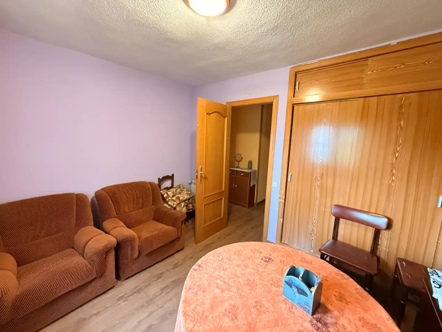 Living room of Flat for sale in Madrid  with Heating, Terrace and Storage room