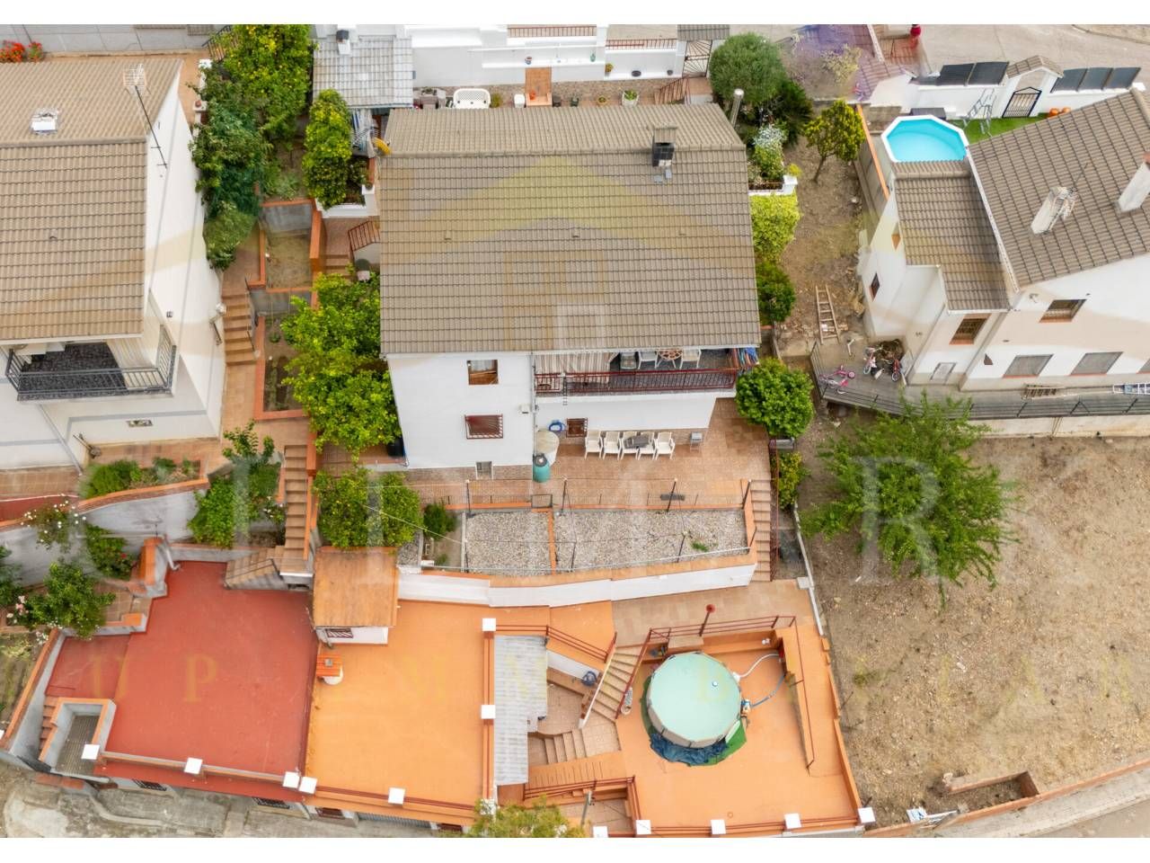 Exterior view of House or chalet for sale in Corbera de Llobregat  with Air Conditioner, Heating and Private garden