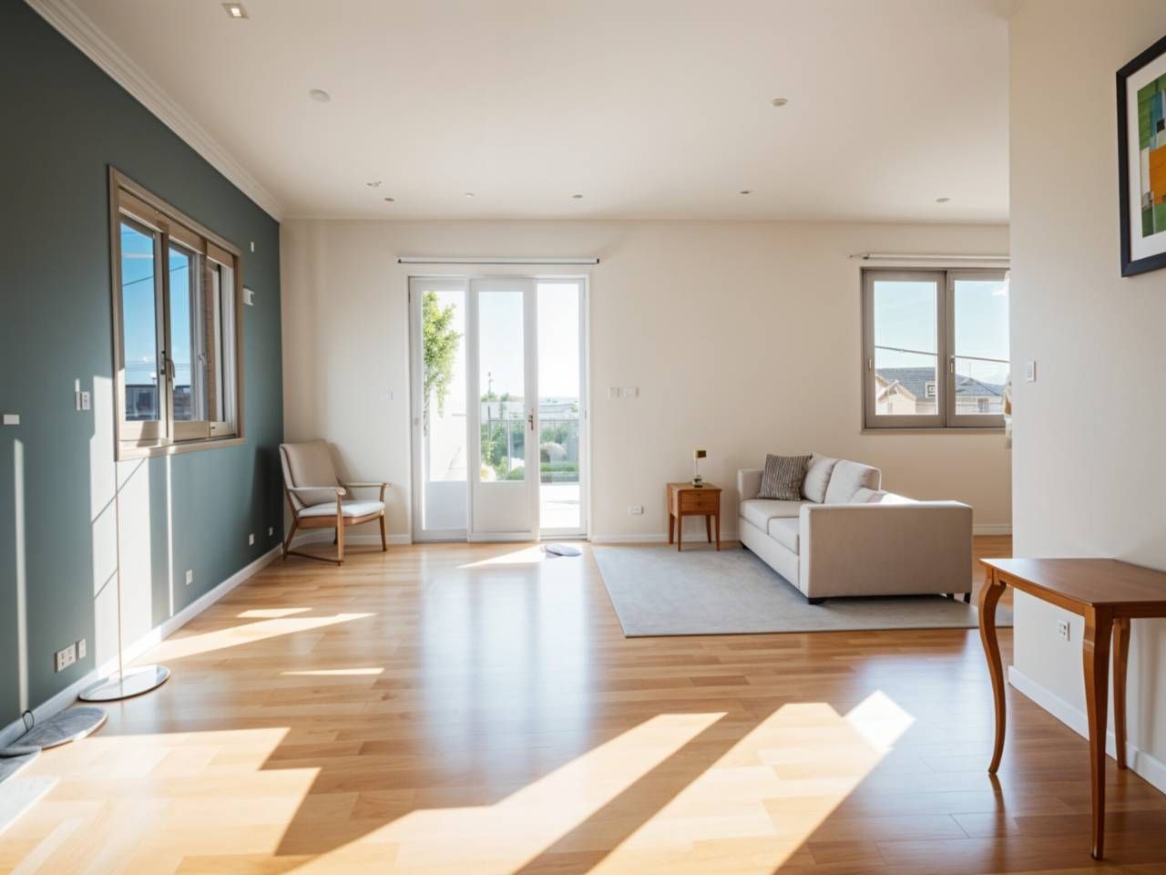 Sala d'estar de Casa o xalet en venda en Viladasens amb Aire condicionat, Parquet i Terrassa