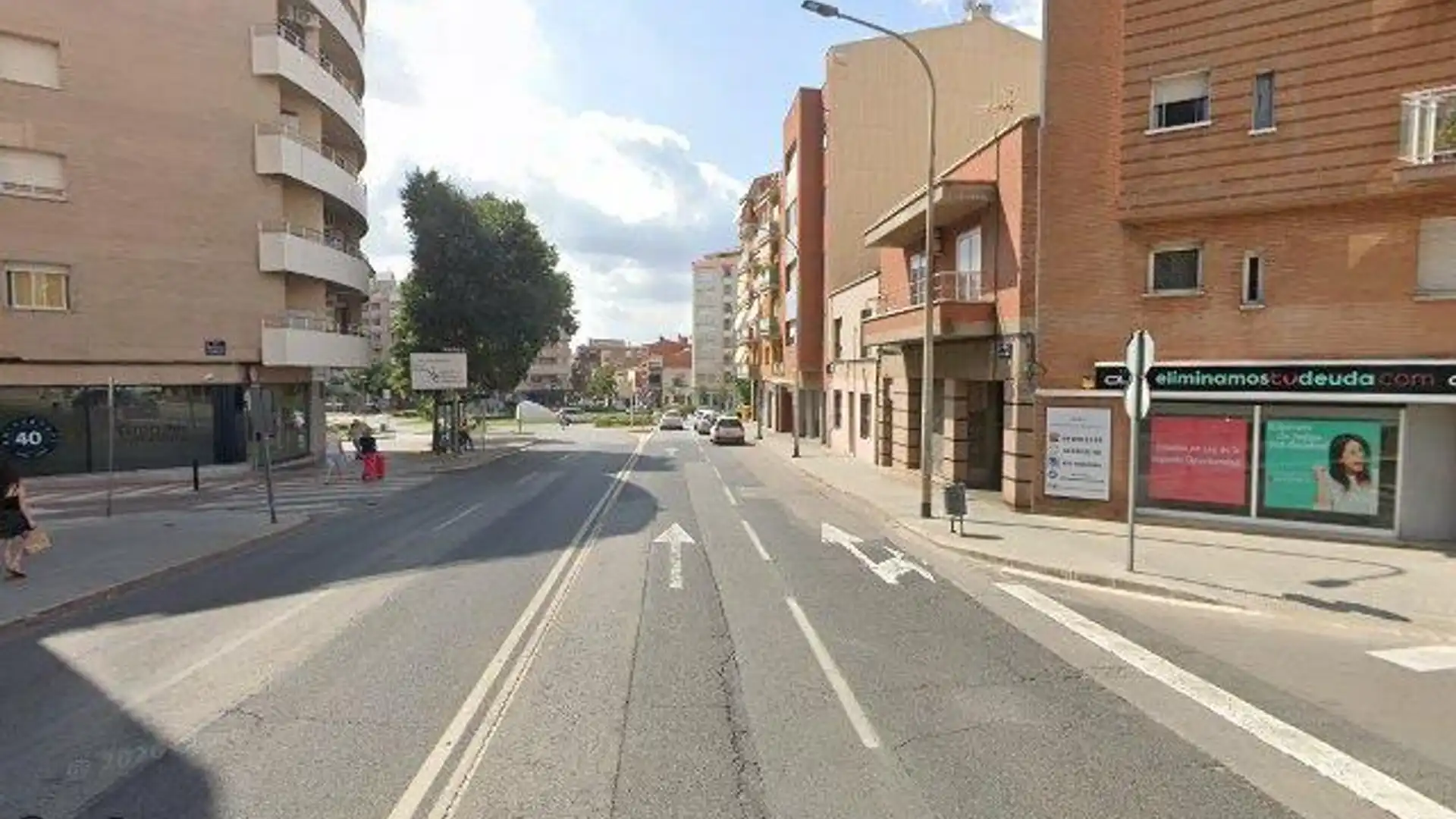 Vista exterior de Piso en venta en Terrassa