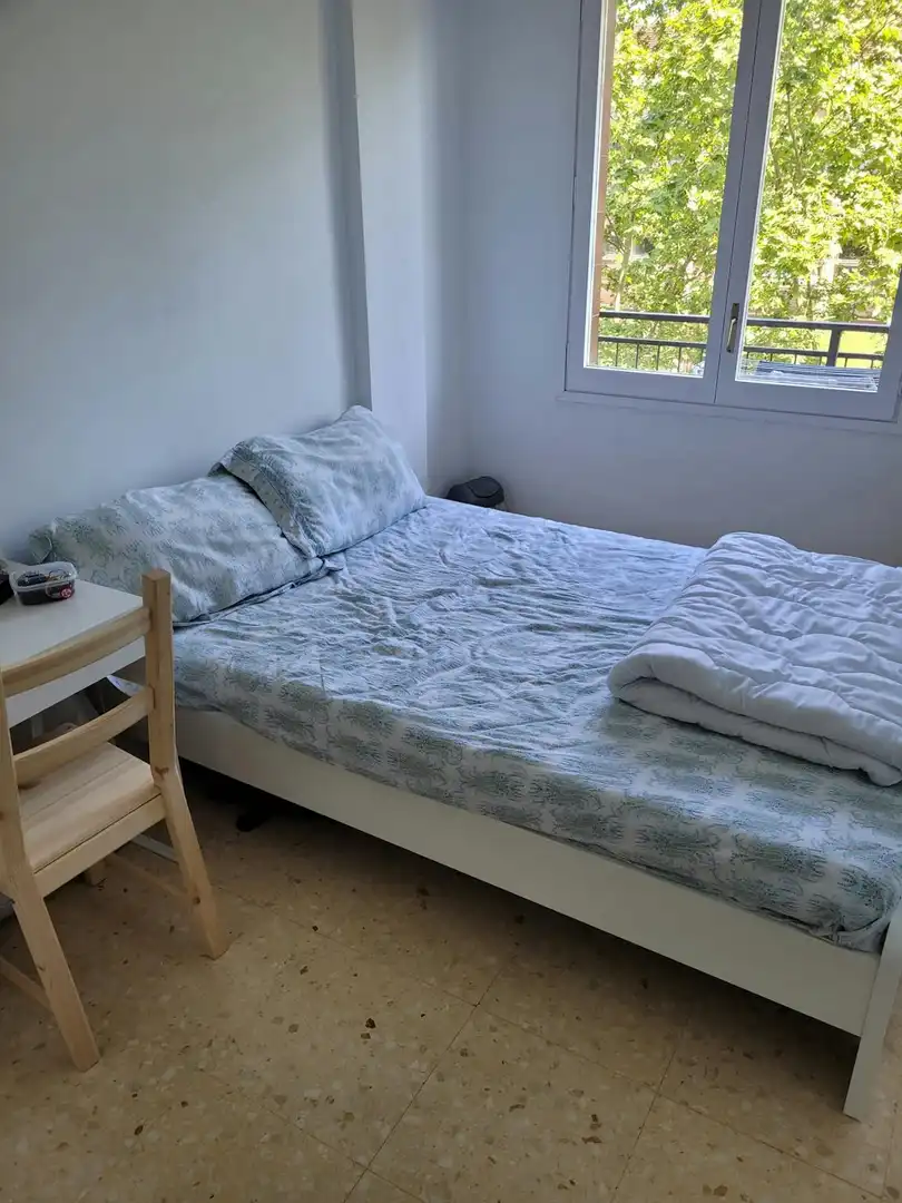 Habitación de Piso para compartir en Barcelona con Calefacción, Amueblado y Lavadora