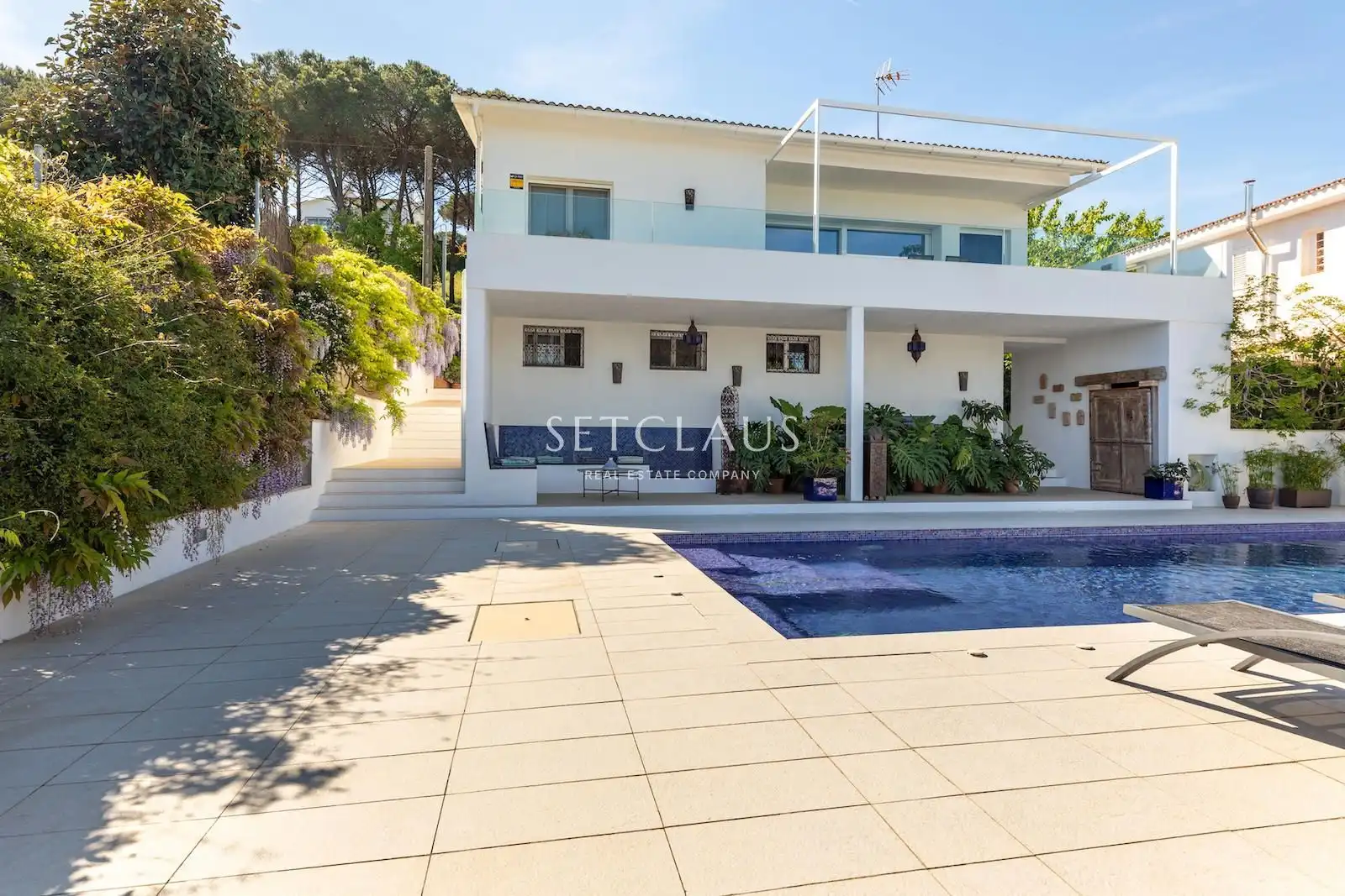 Vista exterior de Casa o chalet en venta en Vilanova del Vallès con Aire acondicionado, Calefacción y Jardín privado