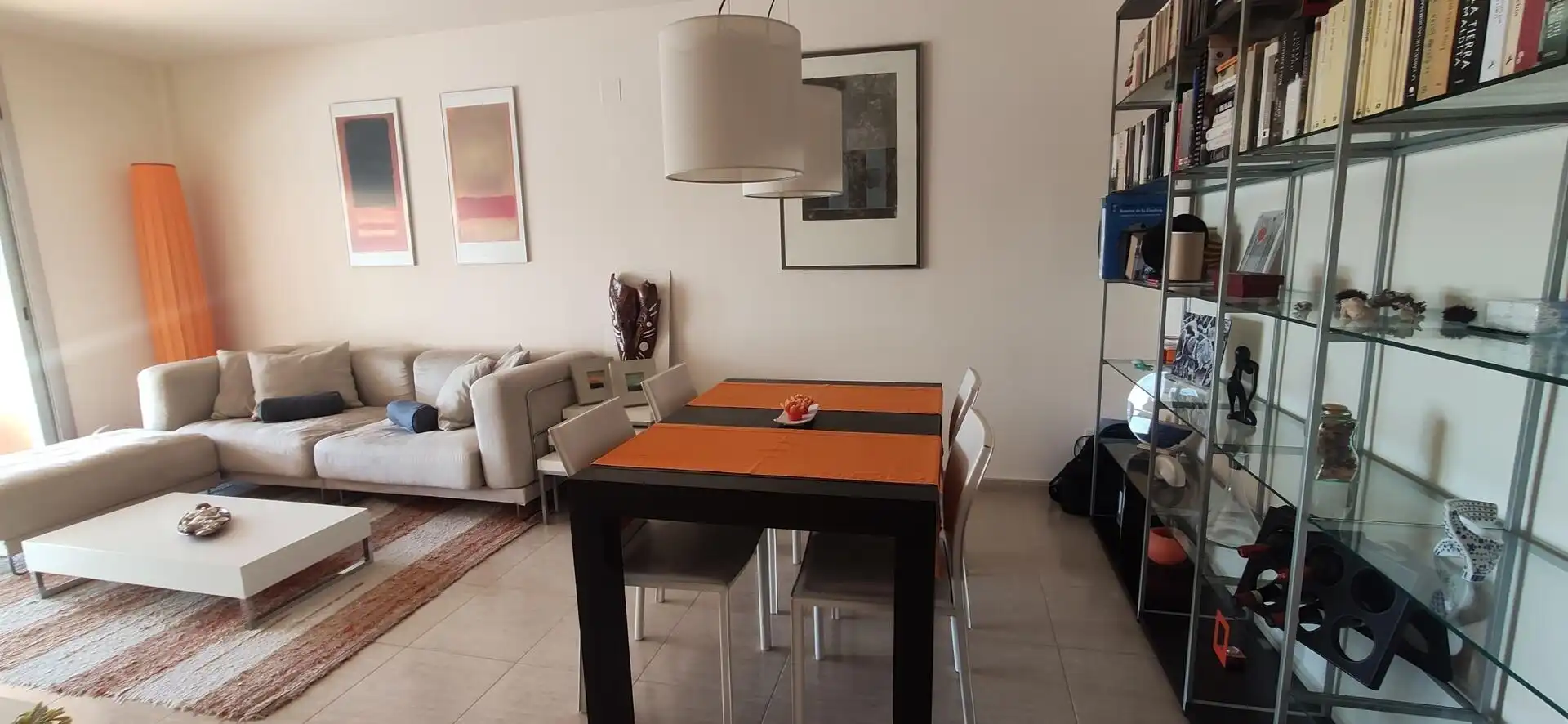 Dining room of Flat for rent in La Ràpita  with Terrace and Furnished