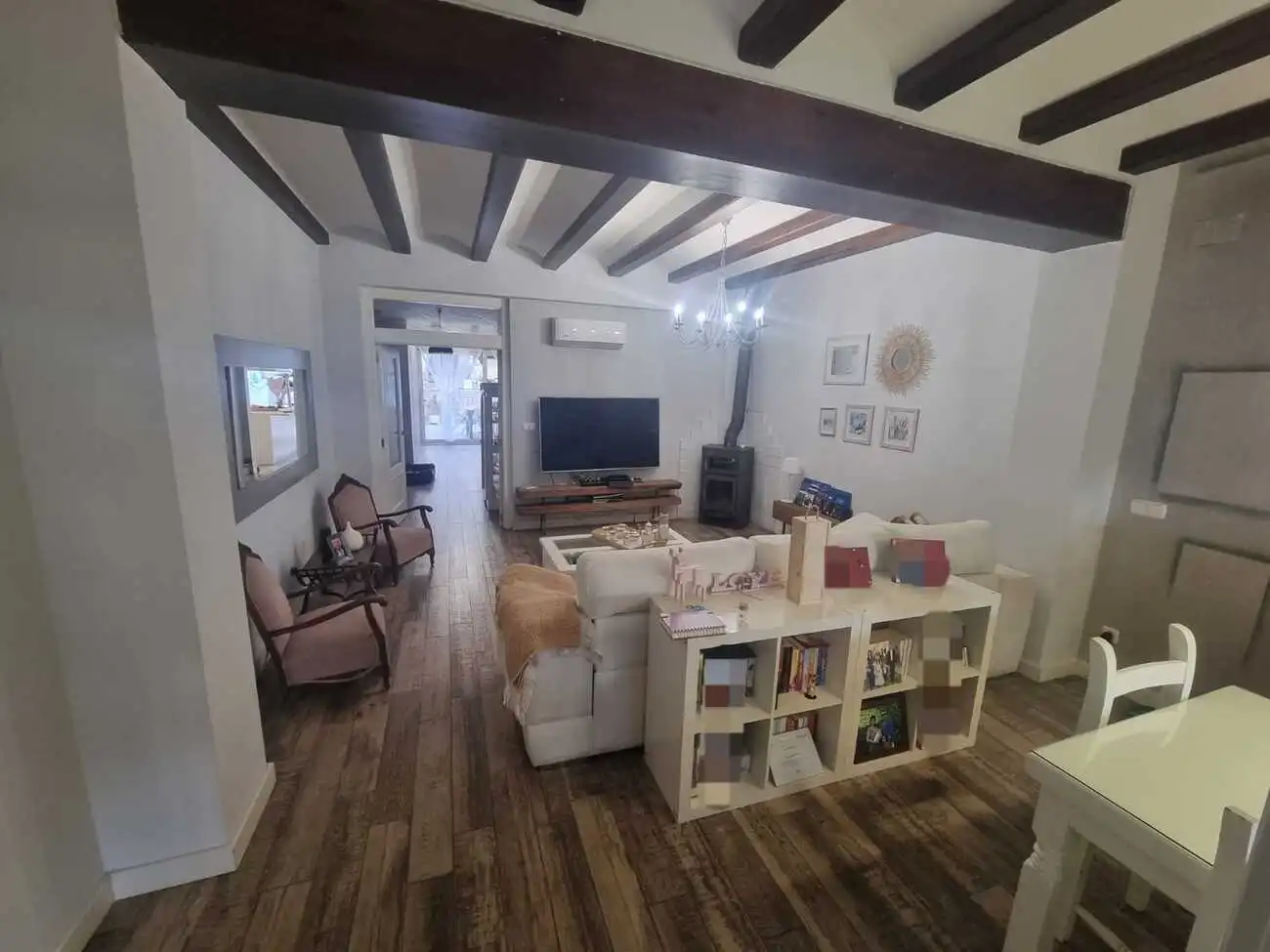 Sala de estar de Casa adosada en venta en Canals