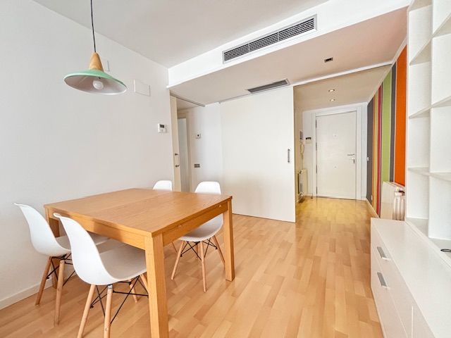 Dining room of Flat for sale in Castellón de la Plana / Castelló de la Plana  with Air Conditioner, Heating and Parquet flooring