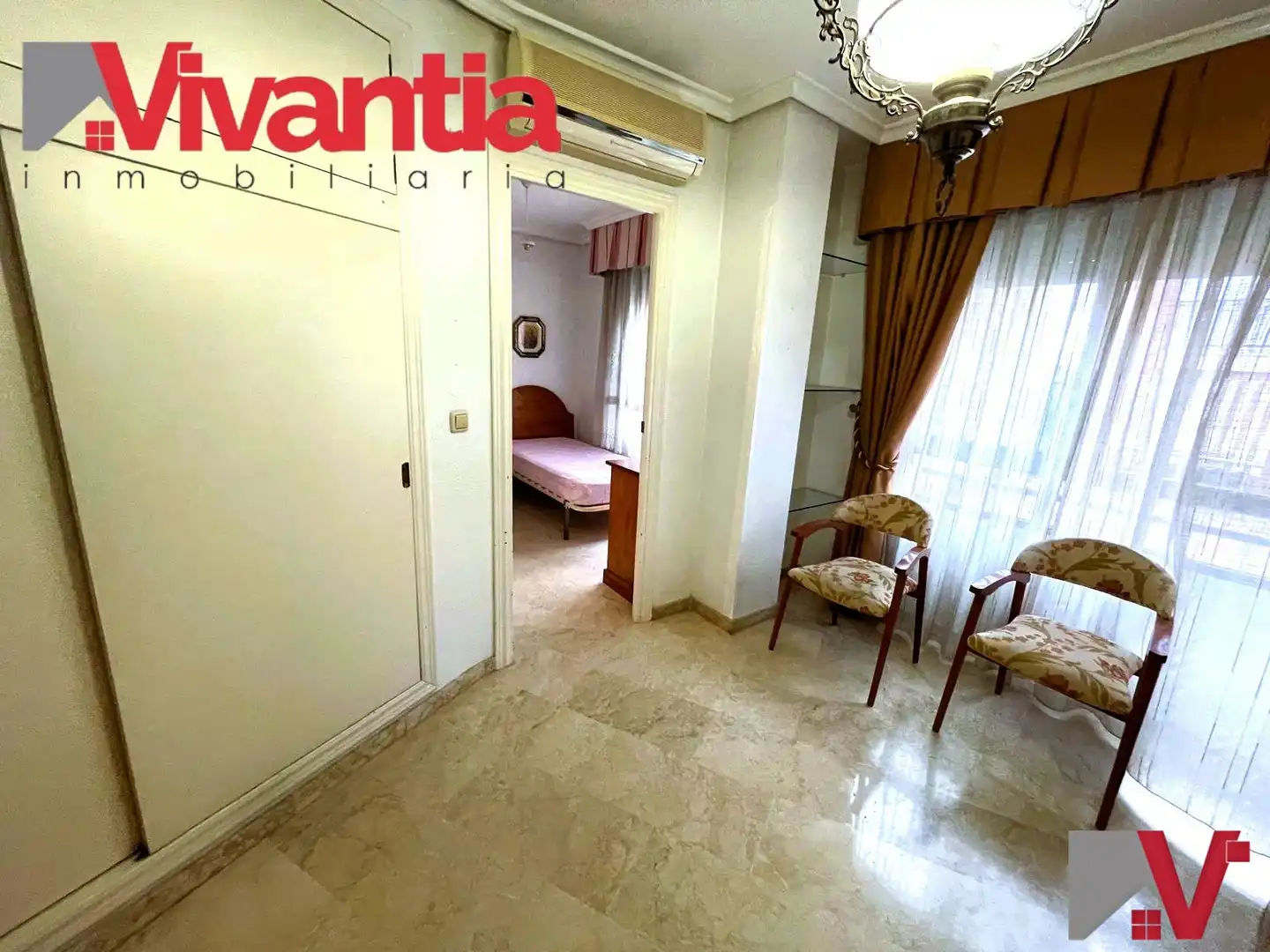 Bedroom of Flat for sale in Lorca  with Air Conditioner, Heating and Terrace