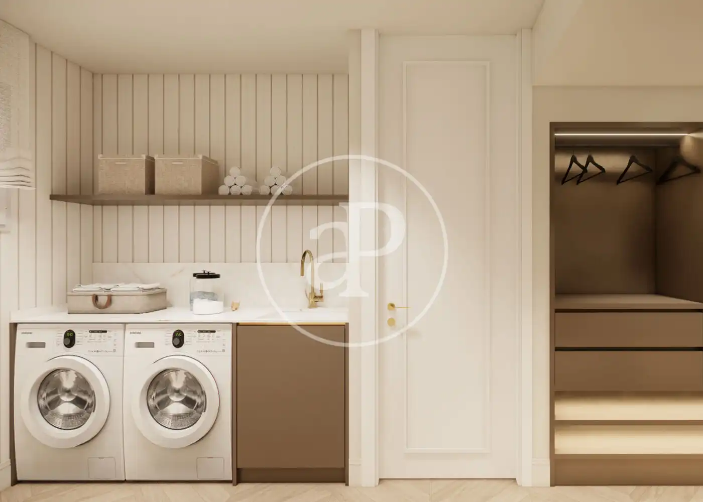 Kitchen of Flat for sale in Madrid  with Air Conditioner, Heating and Terrace