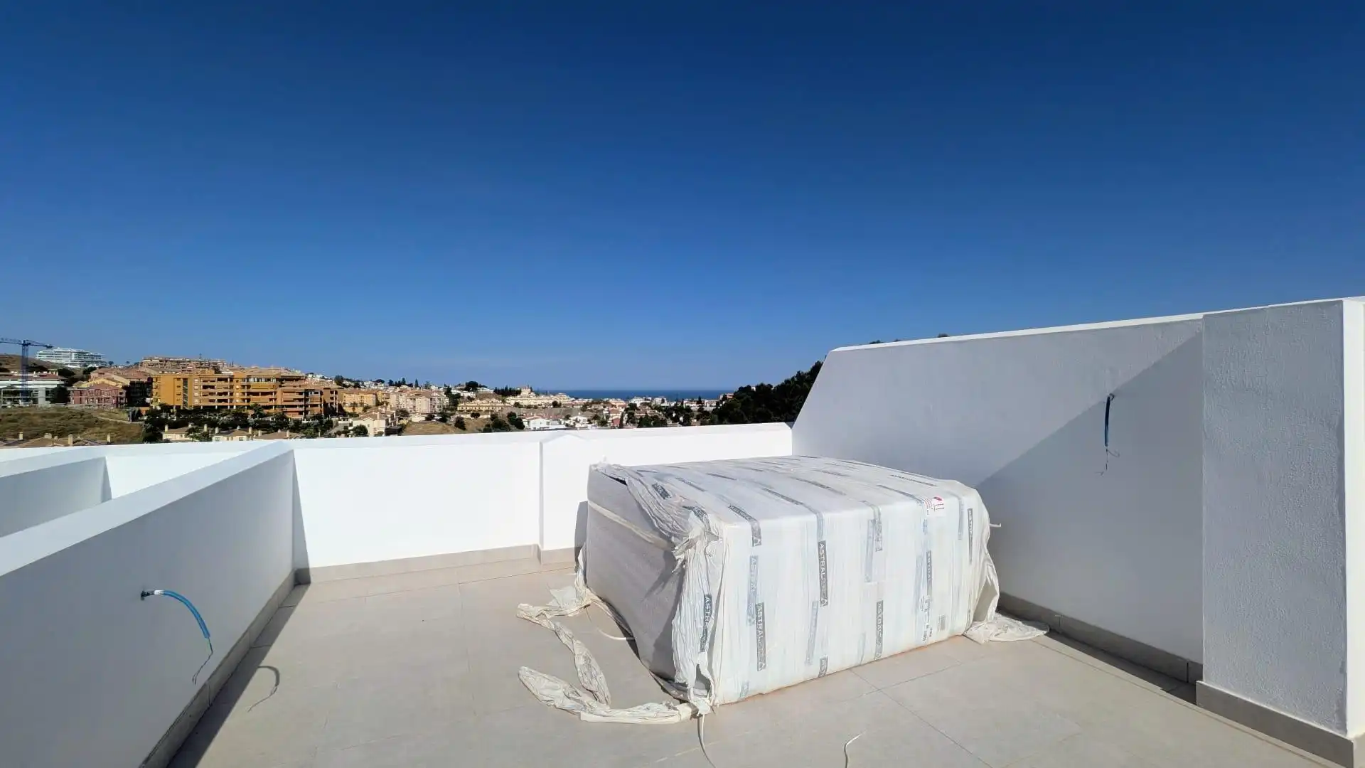 Terraza de Ático de alquiler en Fuengirola con Aire acondicionado, Calefacción y Terraza