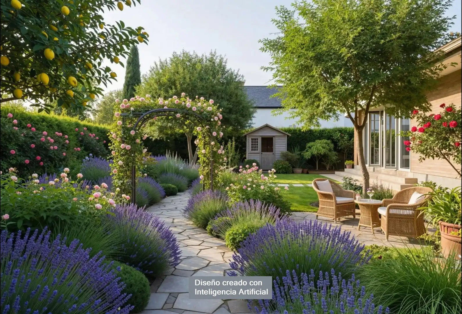 Garden of Houses for sale in Cambrils  with Air Conditioner, Heating and Private garden
