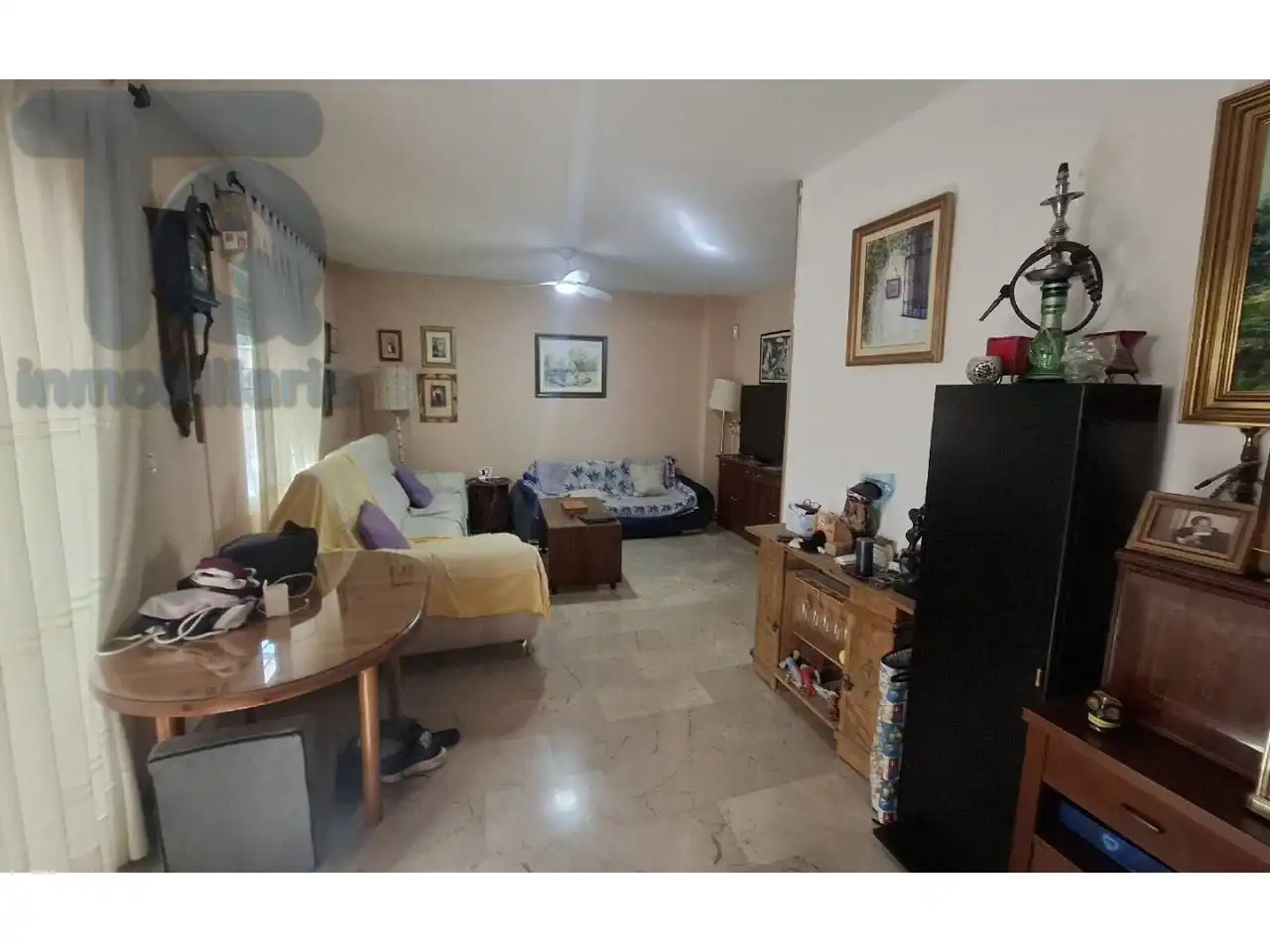 Sala d'estar de Casa adosada en venda en Alhendín amb Aire condicionat, Calefacció i Piscina comunitària