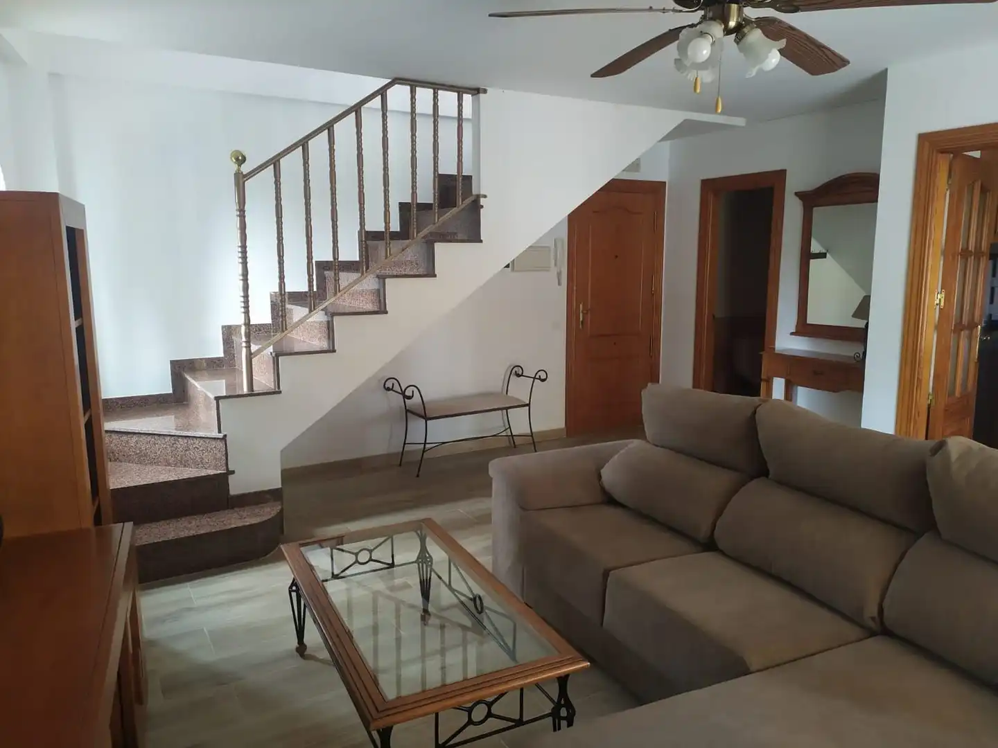 Living room of Apartments for rent in Benalmádena  with Air Conditioner, Terrace and Furnished