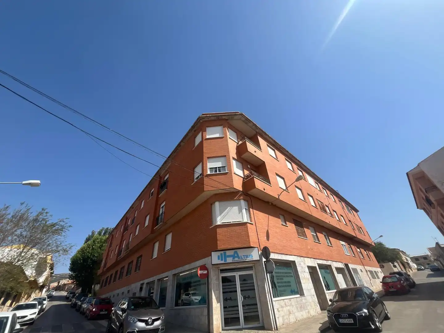 Vista exterior de Planta baja en venta en Villarrubia de los Ojos con Calefacción, Terraza y Amueblado