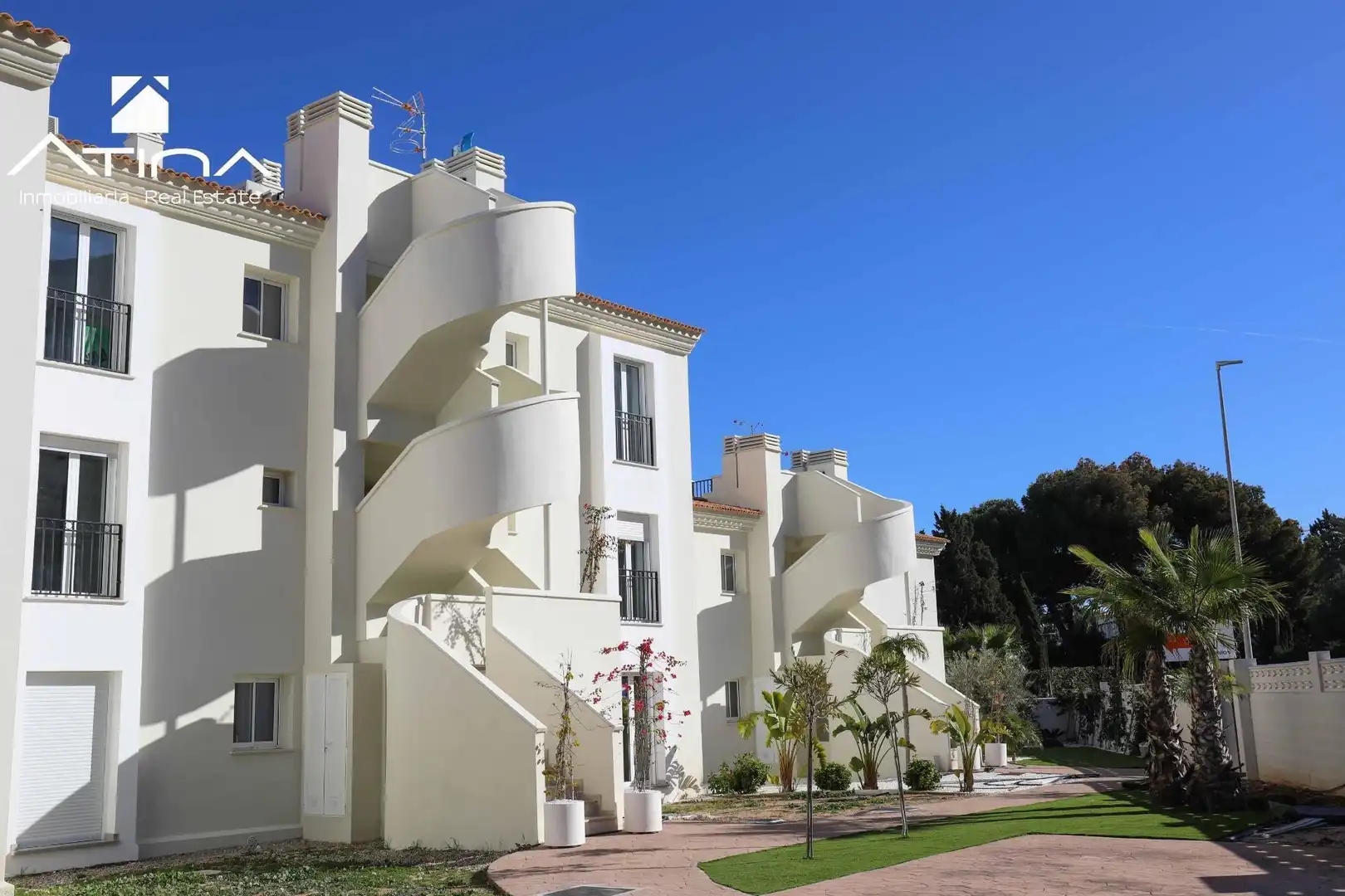 Exterior view of Detached homes for sale in Dénia  with Air Conditioner, Private garden and Terrace