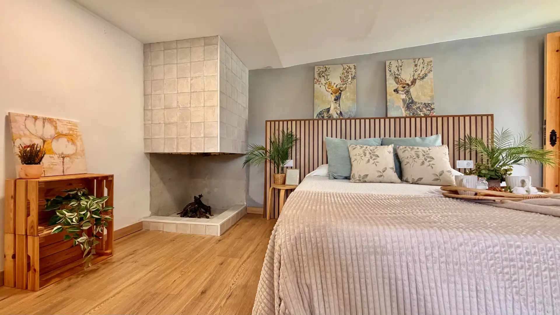 Schlafzimmer von Haus oder Chalet zum Verkauf in Tarragona mit Heizung, Privatgarten und Parkett