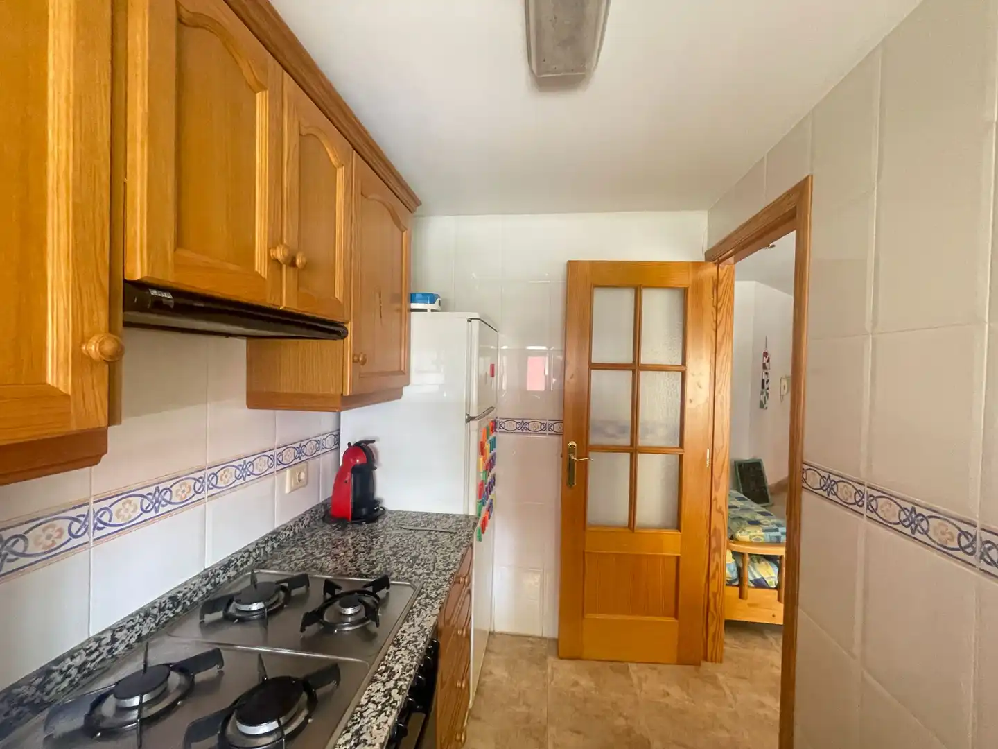 Cuina de Apartament en venda en Moncofa amb Terrassa, Traster i Moblat