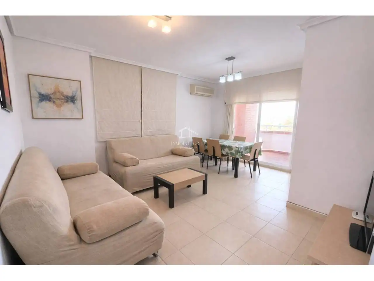 Sala d'estar de Apartament en venda en Oropesa del Mar / Orpesa amb Aire condicionat, Terrassa i Moblat