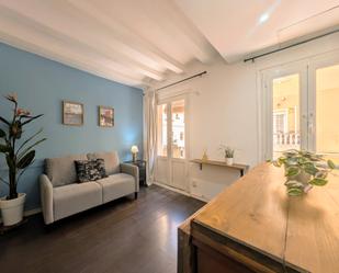 Living room of Flat to rent in  Barcelona Capital  with Furnished