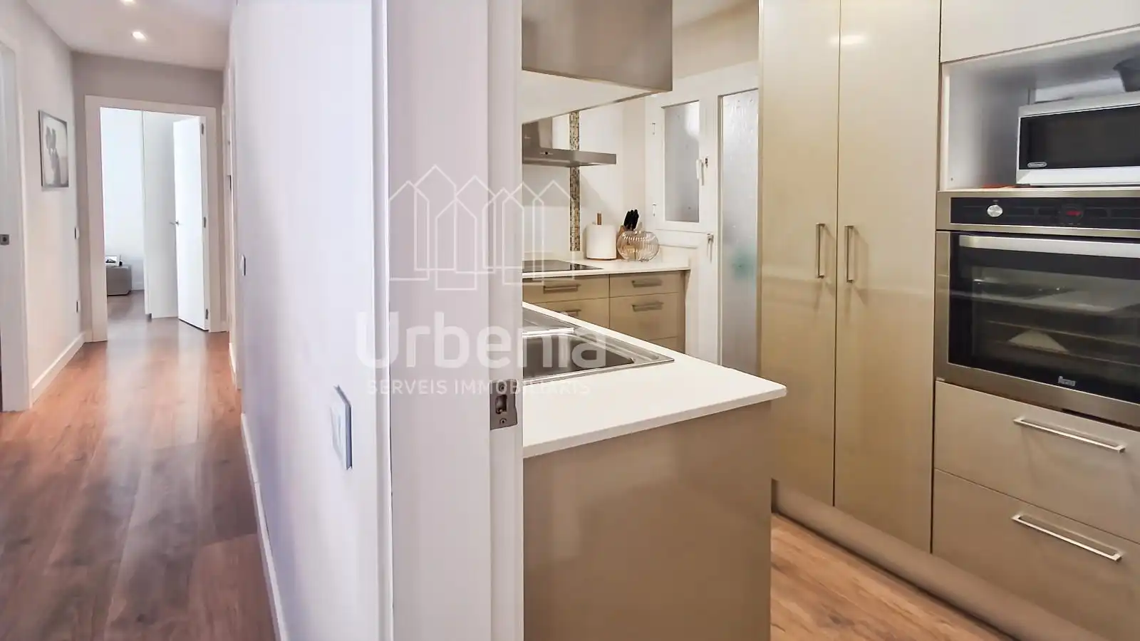 Kitchen of Flat for sale in Mataró  with Air Conditioner, Heating and Terrace