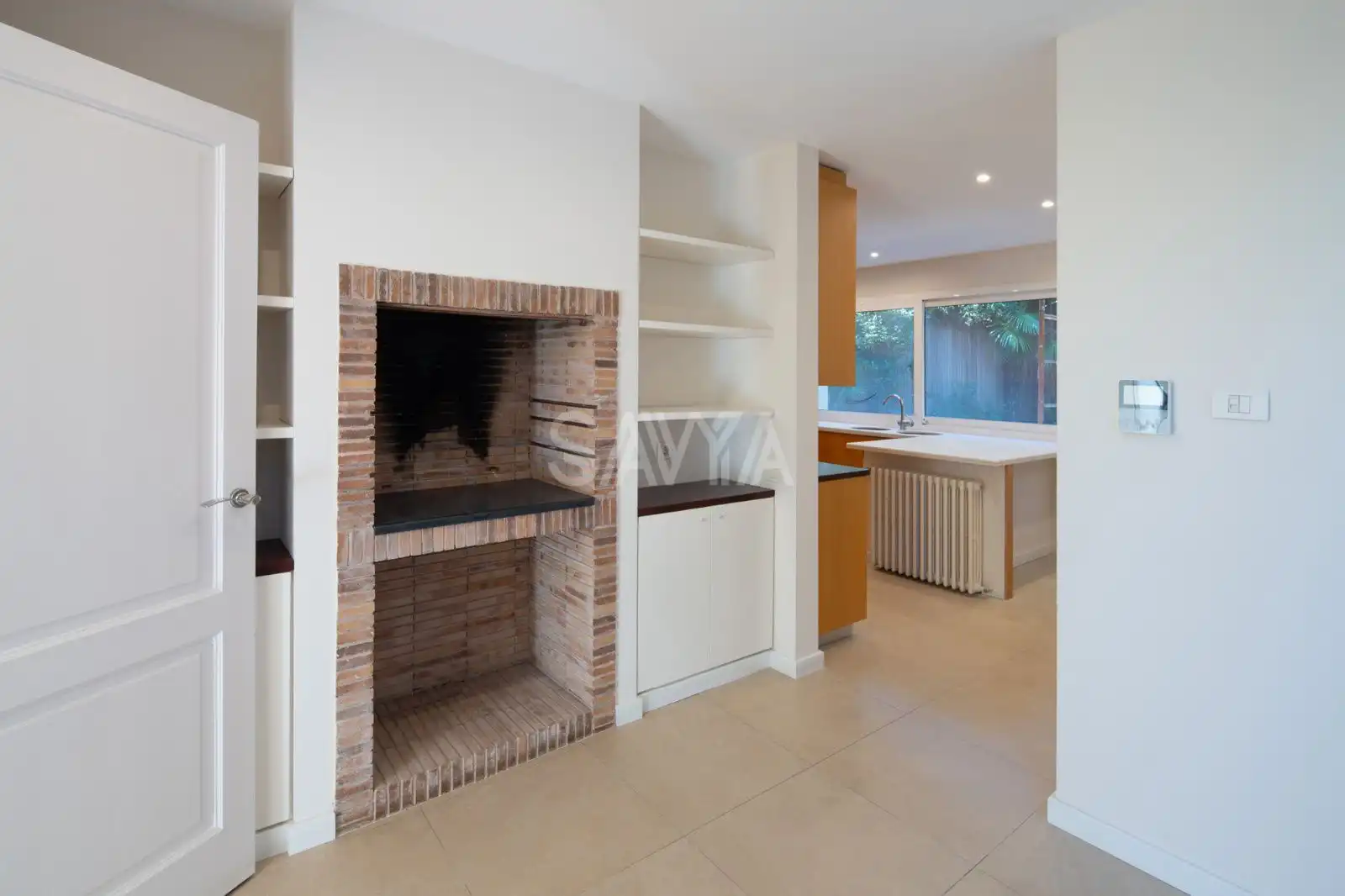 Cocina de Casa o chalet de alquiler en Barcelona con Aire acondicionado, Calefacción y Parquet